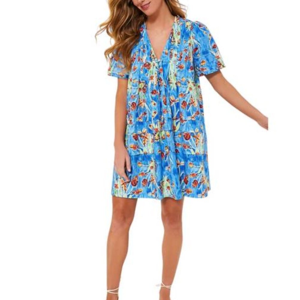 HUNTER BELL TULIP BOUQUET YOUJIN DRESS SIZE LARGE NEW WITH TAGS $395